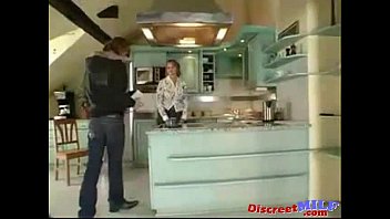 Preview 2 of Olds Garl - Boy and step Dad Unload on Mom