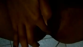 Preview 2 of Ashlie Again - Tocandose su vagina negra mexicana