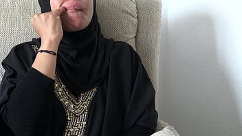 Preview 1 of Lesbian Hand Down Pants - Arab Cuckold Wife And Stepson