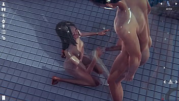 Preview 4 of Anal Small Ass Grill - SKINNY FUCK SHOWER
