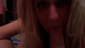 Preview 1 of Drunk Danish Fingered - Slut roommate keeps,  sucking dick after fucked from behind cum covered face licking balls