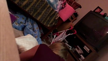 Preview 4 of Drunk Danish Fingered - Slut roommate keeps,  sucking dick after fucked from behind cum covered face licking balls