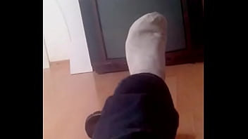 Preview 3 of Me Duele Papi Gay - sock fetish boy