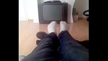 Preview 1 of Me Duele Papi Gay - sock fetish boy