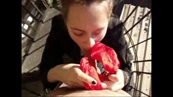 Preview 2 of Japanese Deep Thought - WIldlife X Balcony Oral Pt1