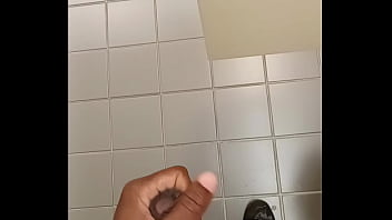 Preview 3 of Sunny Leone Hindi Chudai Film - Stroking in the Library bathroom two