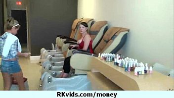 Preview 4 of Exotic Perfect - Desperate teen naked in public and fucks to pay rent 7