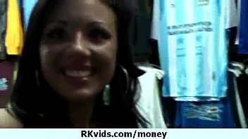 Preview 1 of Panhandling - Desperate teen naked in public and fucks to pay rent 12