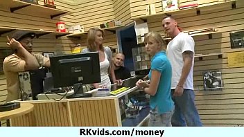 Preview 2 of Sara James Anal - Desperate teen naked in public and fucks to pay rent 17