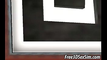 Preview 1 of Indian Saxi Vidos - Yummy 3D cartoon babe gets fucked with a strap on