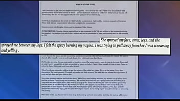 Preview 3 of Hanged And Fuck - step Mom Pepper Sprays Daughter&#039_s Vagina FOR DISURUPTING HER WHILE SHE HAD SEX WITH HER BF!!!