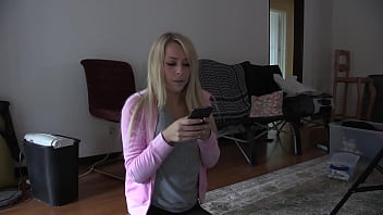 Preview 1 of Bokop Tarzan - 18 Blonde Teen Zoey Monroe&#039_s Shaven Pussy Is Splattered With Jizz