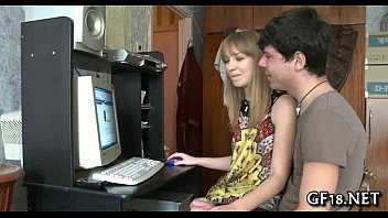 Preview 1 of Brunnet Masturbate - He pushes hard pecker