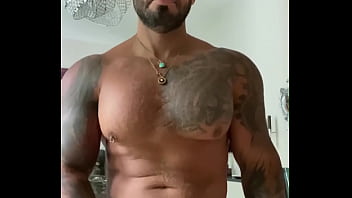 Preview 1 of Bleeding Hard Cock - Pornstar gay tattoed would break your bottom - VIKTOR ROM -