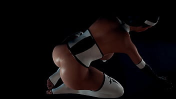 Preview 2 of Big Ass Pattaya - Naughty Nun Anal Dildo Ride