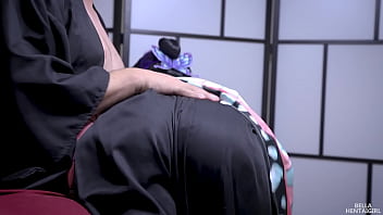 Preview 1 of Ruffa Gutierrez Porn - Shinobu Kocho being spanked and fucked - Bella Hentaigirl