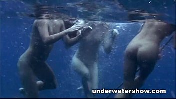 Preview 2 of Minar New Song - Three girls swimming nude in the sea