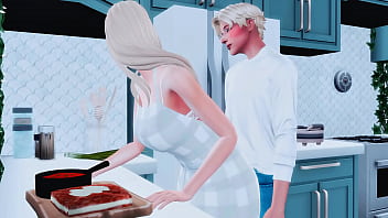 Preview 1 of Antiya Xxx - stepmom cheats on her husband cuckold with stepson sims me hentai sfm