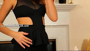 Preview 1 of Son Cutch Sleeping Mom - Brunette hooker in my brand new flat