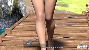 Preview 2 of Tirowka - EP26: Naked Swimming Time with Violet - Helping the Hotties