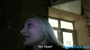 Preview 1 of Hot Hindi Bollywood - Lusty amateur blonde girl Celine sucks cock and drilled for money