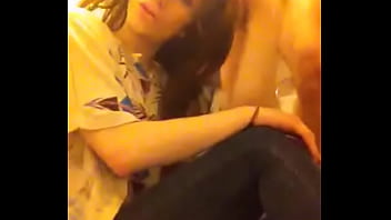 Preview 1 of Dvogiralv - Tranny sucking cock