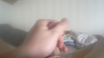 Preview 3 of Baby Sex Tape - guy jerk of with foreskin