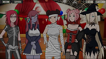Preview 1 of Agedlove Sexy - Naruto - Kunoichi Trainer (Dinaki) [v0.13] Part 44 Halloween And R. Milos By LoveSkySan69