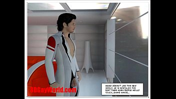 Preview 1 of Semen Omelette - MARIO 3010 Android to Service Human: 3D Gay Animated Comics