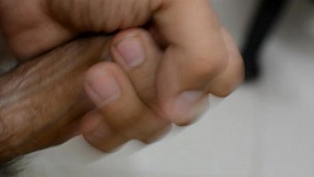Preview 2 of Doggie Ducking - Brazilian Guy Masturbation