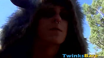 Preview 1 of Big Mom Anal Sex - Wild twinks answer mating call and breed rough in Nature