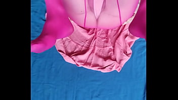 Preview 1 of Lit Eit Ang - misr4 - cum in pink lingerie