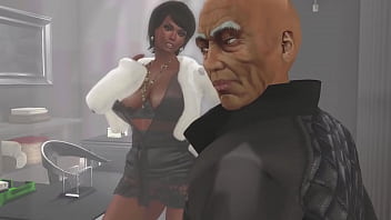 Preview 1 of Swahili Homemade Porno - the granpa and the young girl