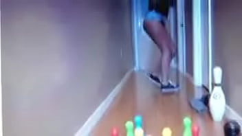 Preview 4 of Criyng Sister Forced - Bowling, boliche