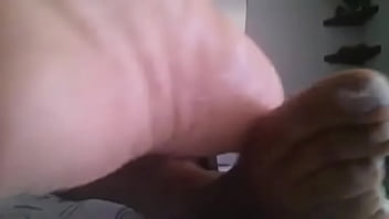 Preview 2 of India Viral - Ebony Goddess French toes oily soles
