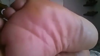 Preview 4 of India Viral - Ebony Goddess French toes oily soles