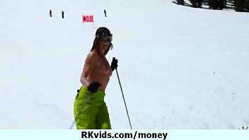 Preview 2 of Bokep Amo - Sex for money - nice body chick 13