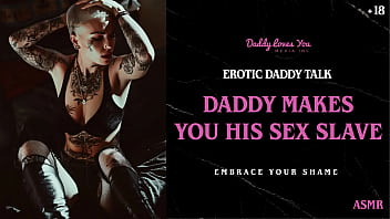 Preview 4 of Japanese Nipples Play Fondle - Daddy Talk: Daddy turns you into his worthless sex slave and gets you pregnant