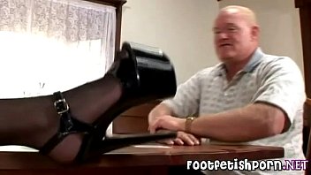 Preview 1 of Xxx 1987 Video - Grandpa has a footfetish