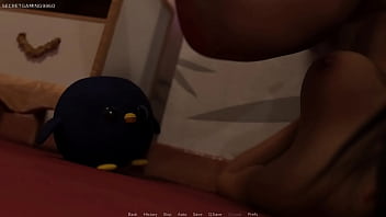 Preview 4 of Czechavez Com - Busty Stepmom Caught Her Futanari Tenant Jerking Her Huge Cock in Her Room| Hot Stepmom Sucks Huge Futanari Big Cock - EI 02 3D Sexy Futa MILF Porn Game