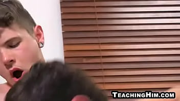 Preview 4 of Xxx News All - Young hunk Timo Garrett sucking on a hard cock