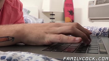 Preview 1 of Download Illage Gil Xxx Ideo - Cute stepson ass fucked by hairy daddys big cock