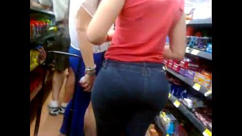 Preview 3 of Kondom Suppries - Big Butt in the supermarket