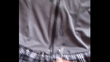 Preview 3 of Mom Makes Son Man - My HUGE cumshot on ex-gf&#039_s sexy outfit