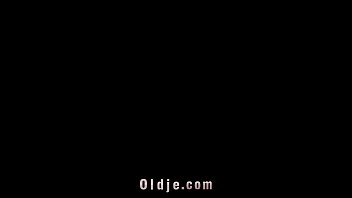 Preview 4 of Xxx Hindi Vidoe - Daring blonde sucks two old dicks