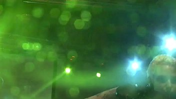 Preview 1 of Deleteria Com - lesbian tatoo girl fisting on public stage