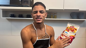 Preview 1 of Sochlo Gars Xxx - Cozinhando pelad&atilde_o pros f&atilde_s
