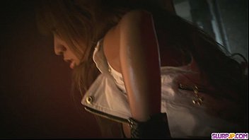Preview 1 of Sani Ful Vidio - Gorgeous blond bimbo giving blow job and tit fucked