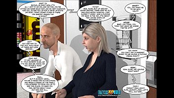 Preview 4 of Cezh Cash Fuck - 3D Comic: The Chaperone. Episode 105