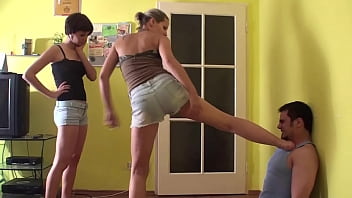 Preview 2 of Angry Mom And Angry Son - Girls c. slaves